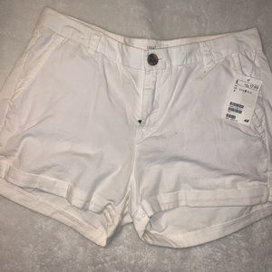 White shorts